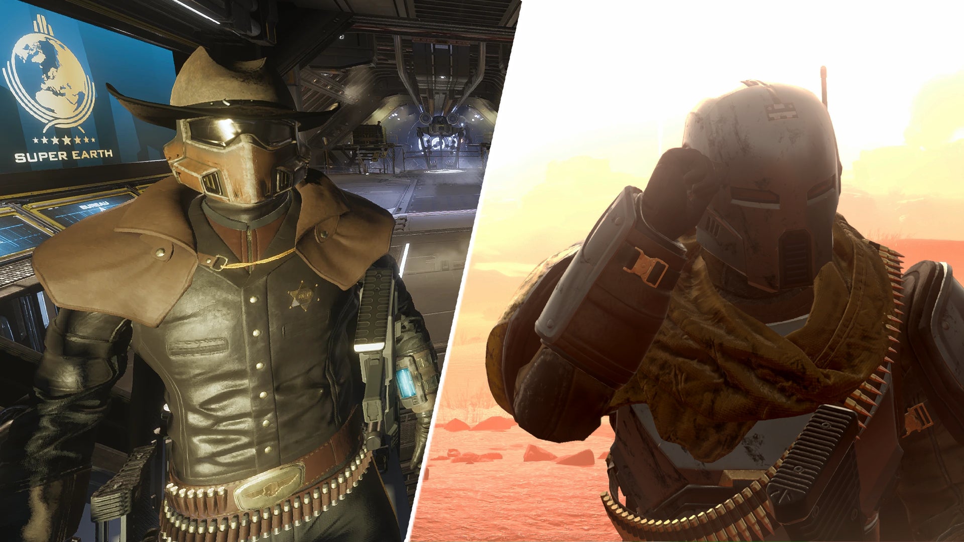 Helldivers 2's scandalously cowboy hat-less cowboy Warbond is now live, and if you can't bear to be without a Super stetson, a mod can help