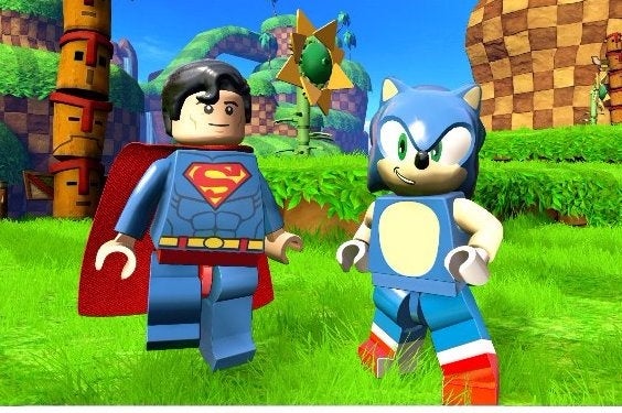Here's how Sonic's Green Hill Zone looks in Lego Dimensions