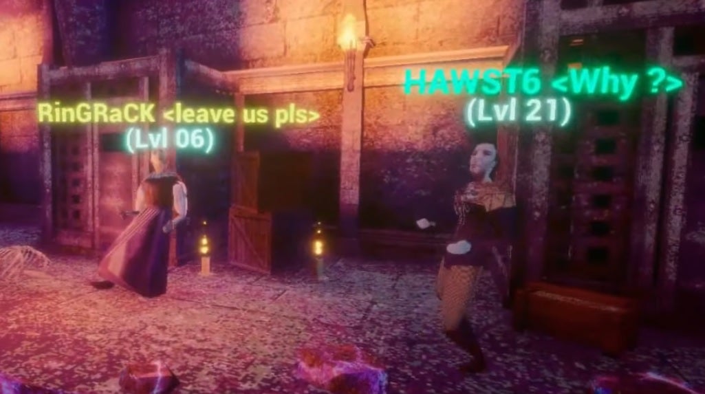 HitFlesh is an adventure in a haunted MMO server