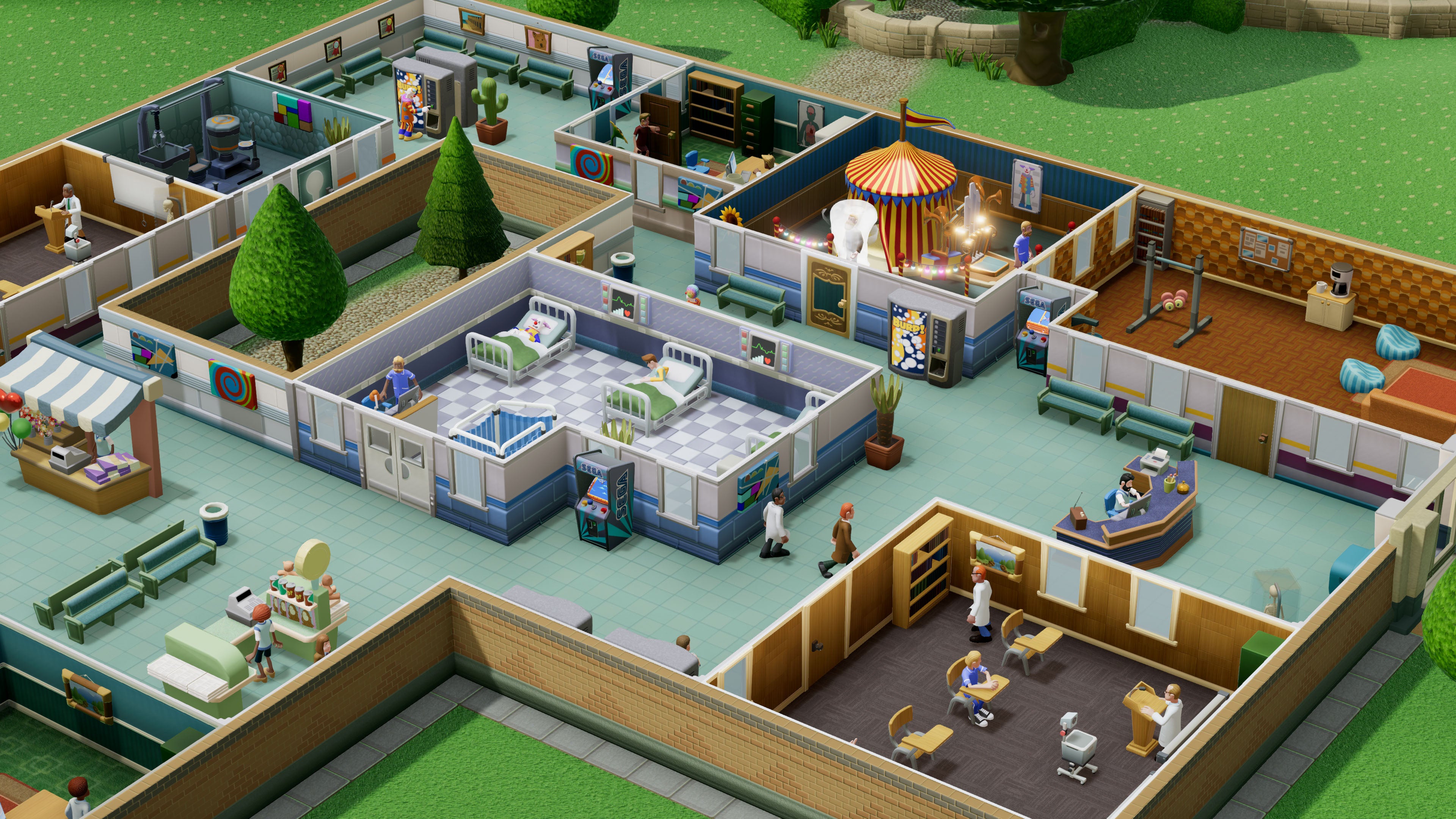 Two Point Hospital video preview