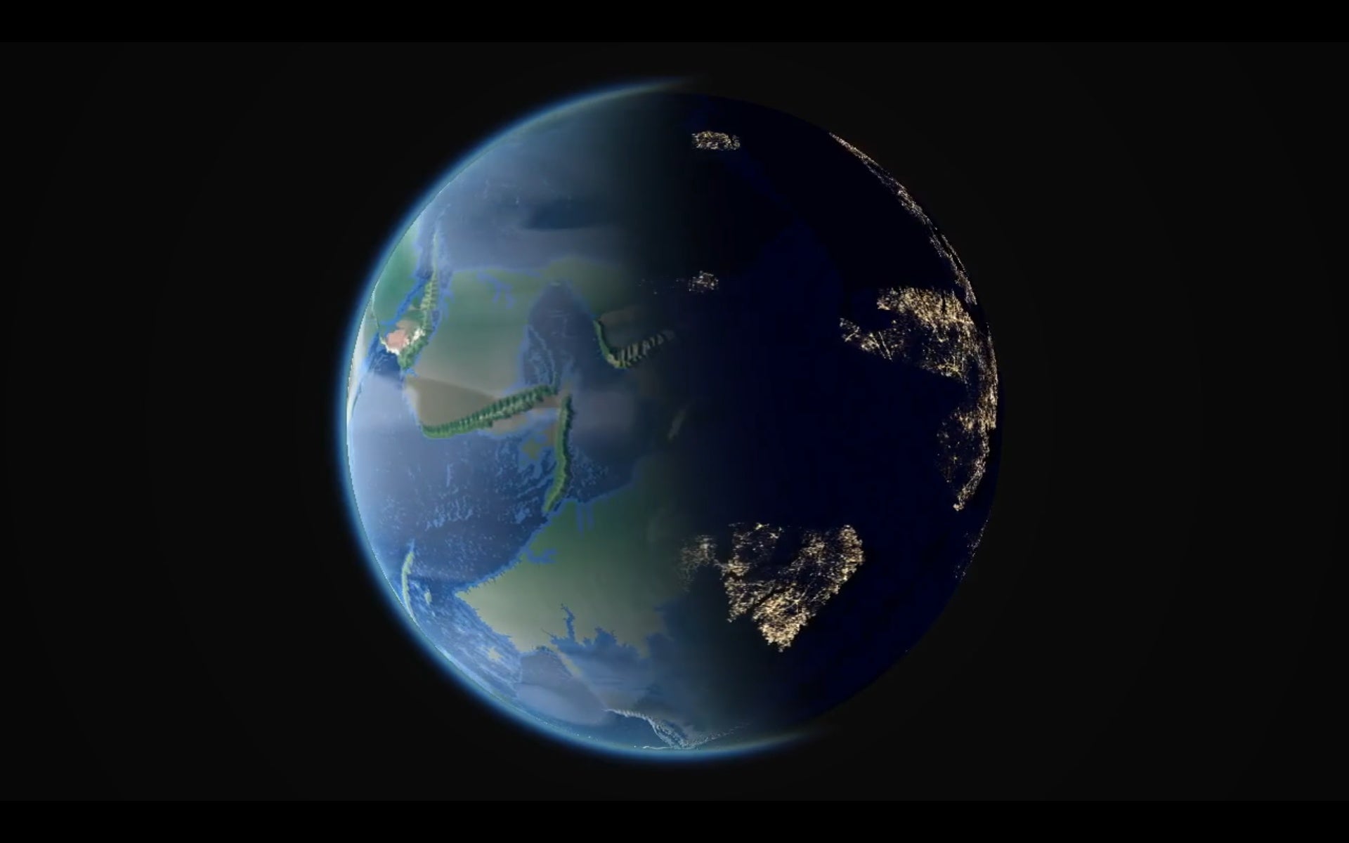 Watch four billion years of humanity in a pixel shader