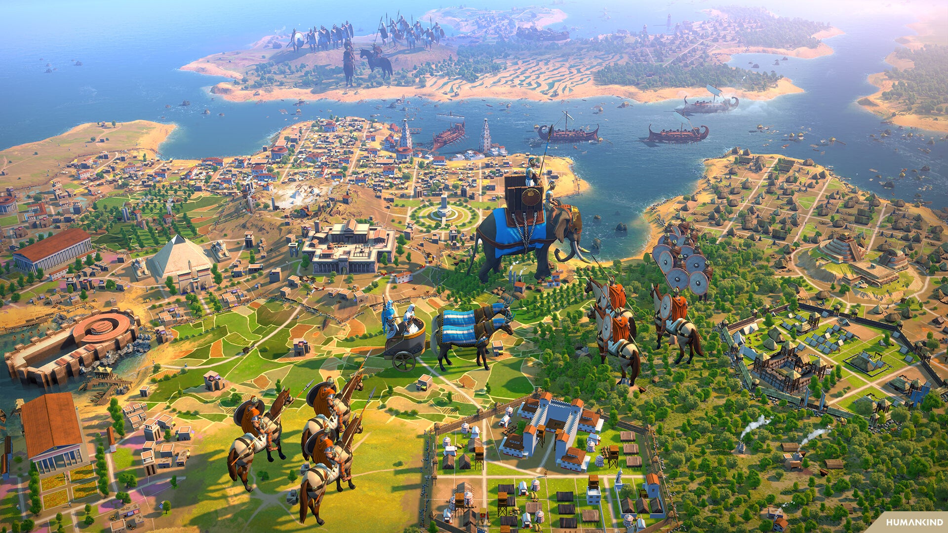 Humankind's new Para Bellum Wonder Pack DLC free to claim for a limited time