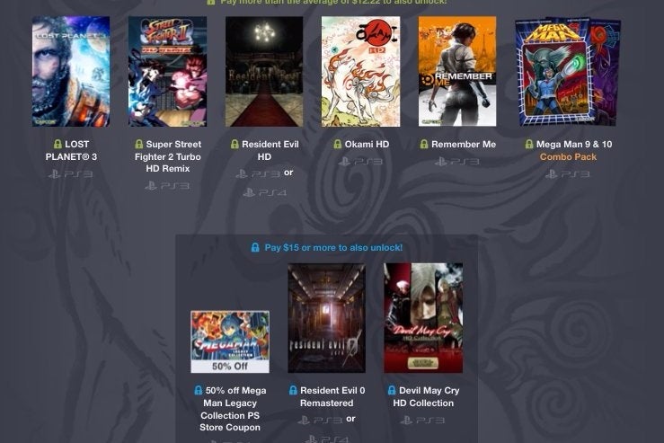 Humble Bundle now offers amazing PlayStation deals via Capcom (Americas only)