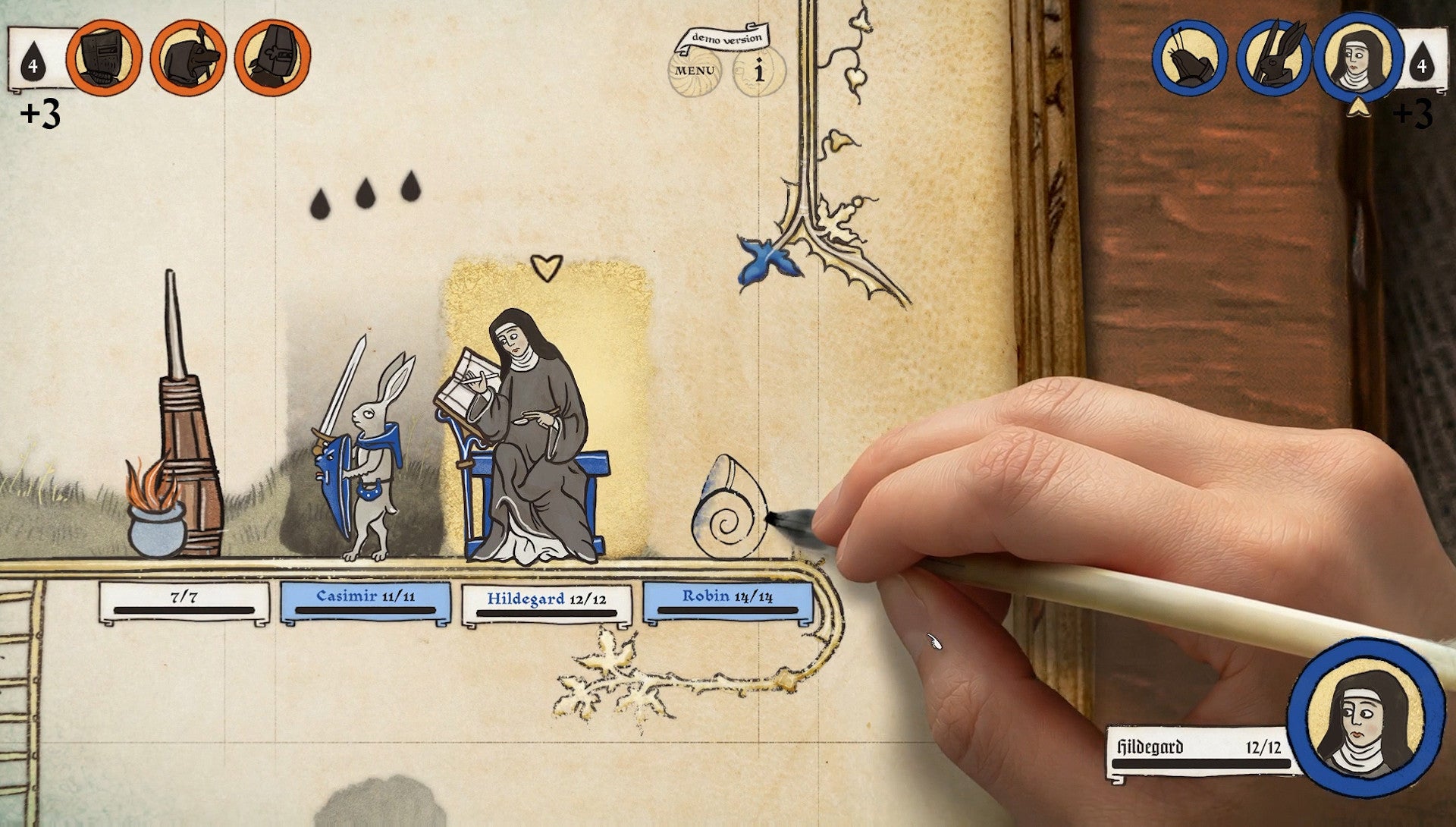 Inkulinati has another silly, sketchy demo for you
