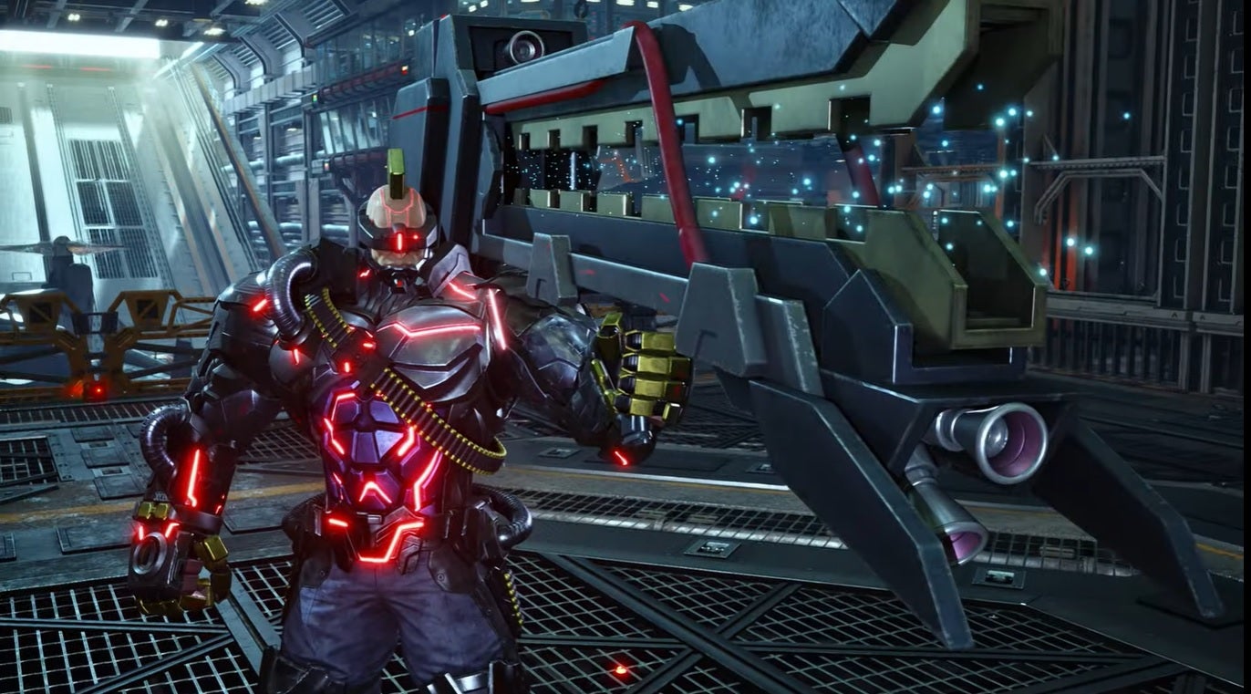 In Tekken 8, Jack has a really big railgun