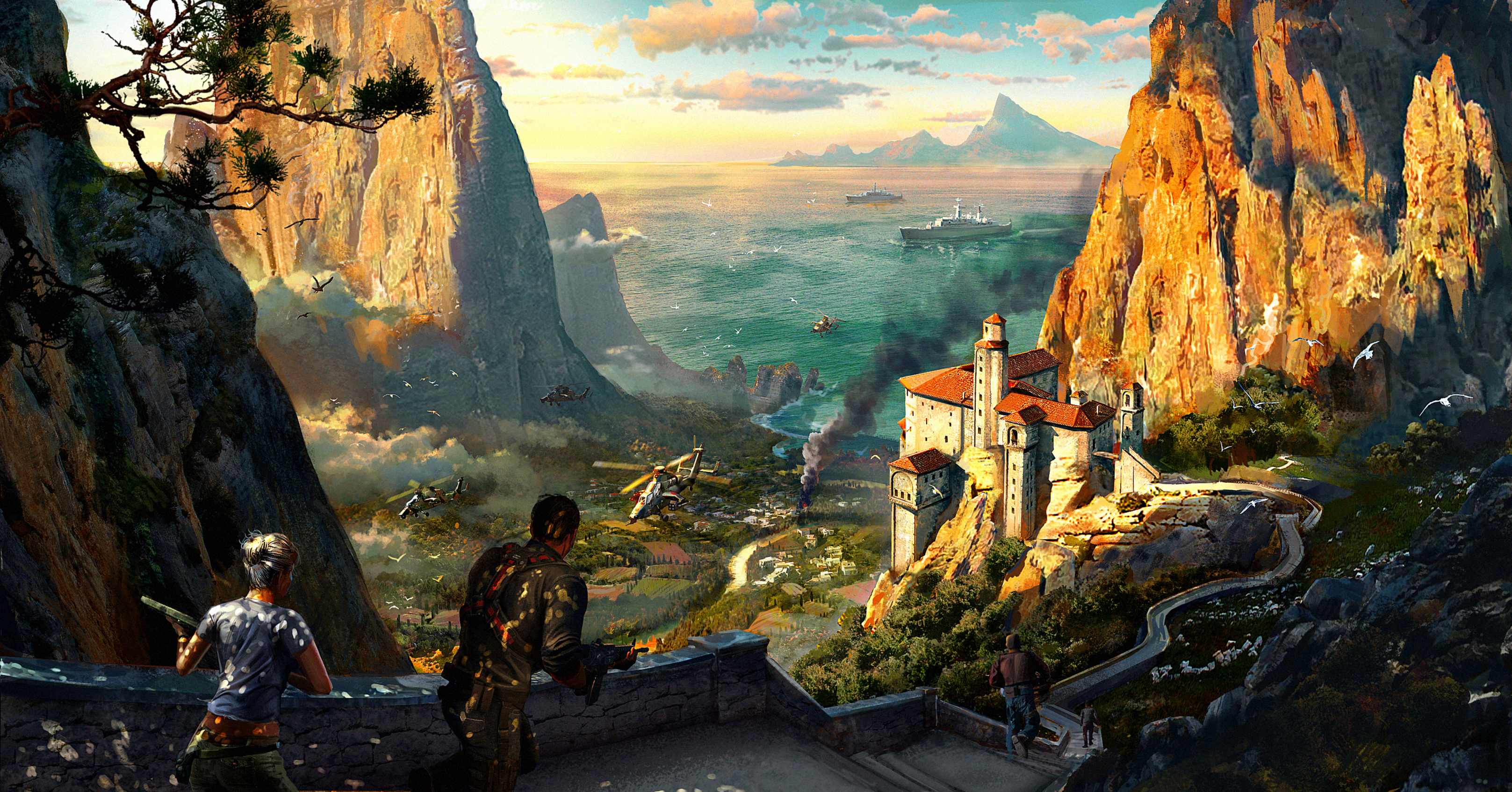 Just Cause 3: take another 360° Wingsuit tour of Medici