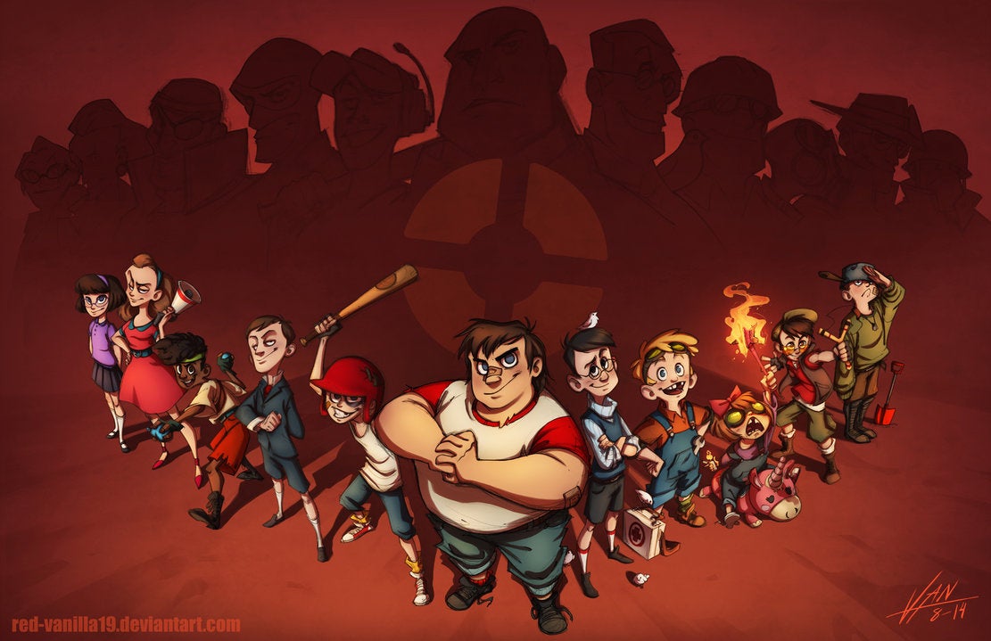 The kids of Team Fortress 2 are cute… and deadly