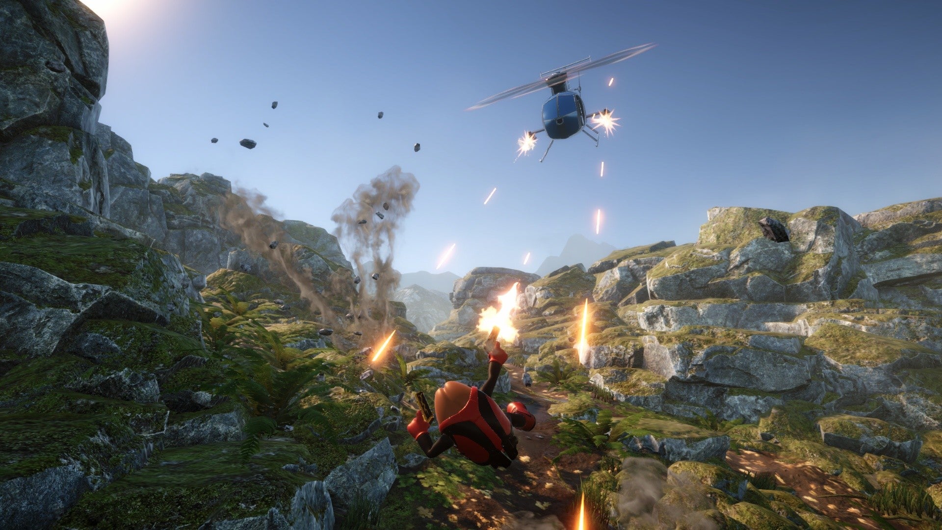 '90s internet animation Killer Bean is getting a video game, and it looks like procedural Just Cause