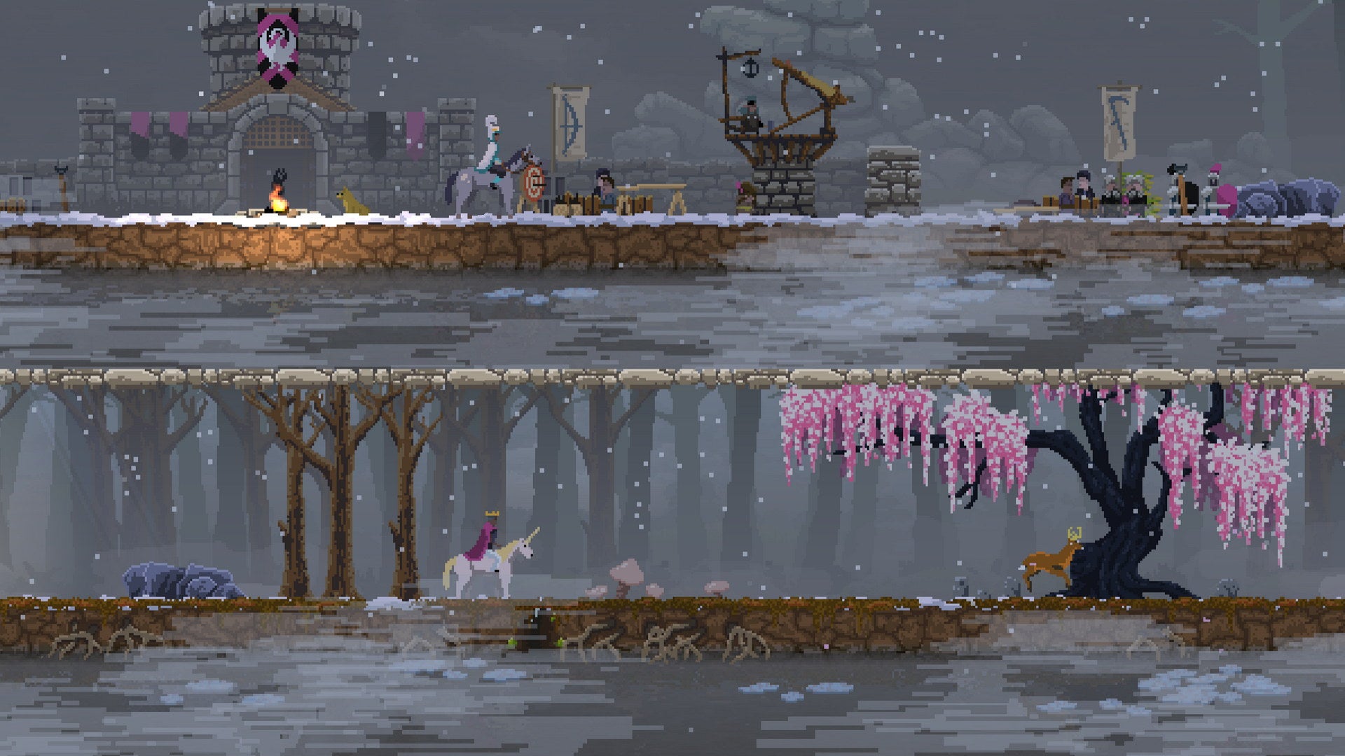 Kingdom Two Crowns starts cooperative lording in December