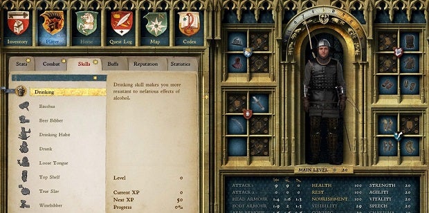 Kingdom Come: Deliverance skill trees