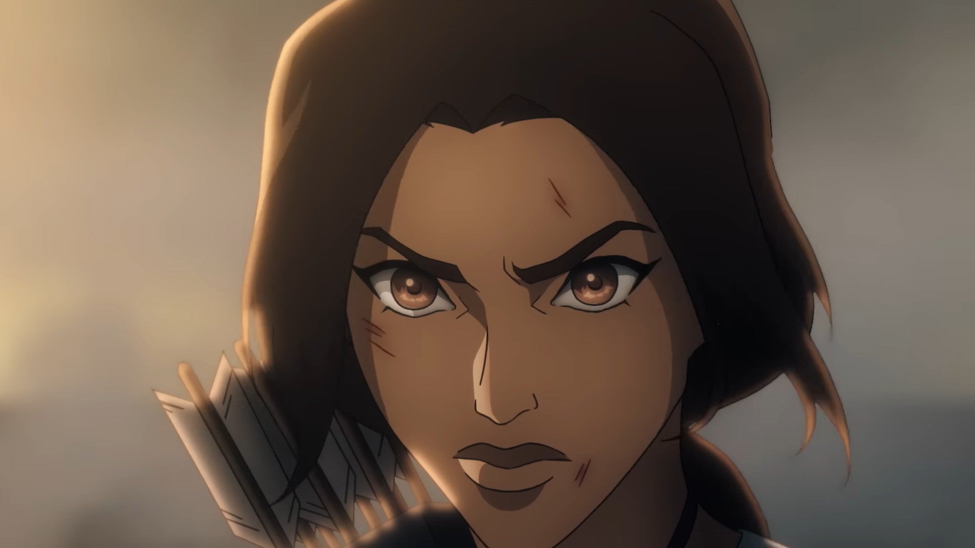 Our first look at Netflix's Tomb Raider animation involves a lot of heavy breathing and a Yamatai throwback