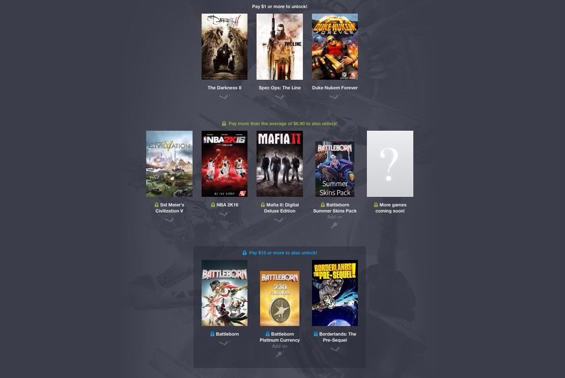 Latest Humble Bundle offers Battleborn for $15