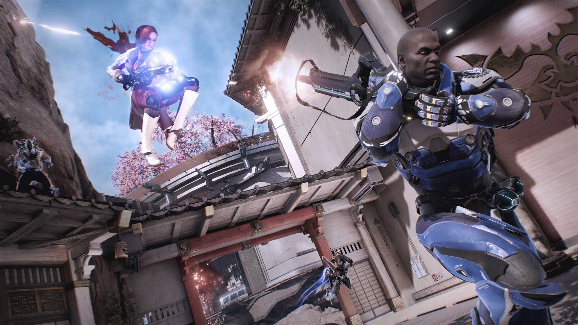 LawBreakers videos introduce the Enforcer role