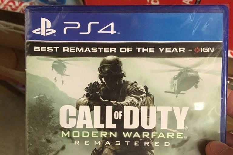 Leaked images reveal Call of Duty: Modern Warfare Remastered standalone