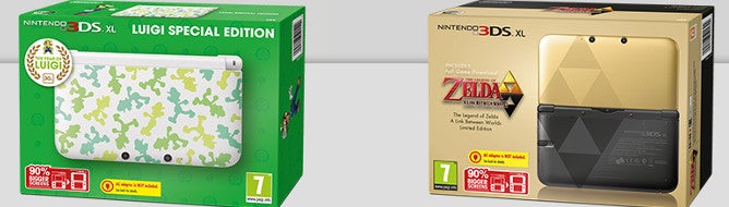 Zelda: A Link Between Worlds & Luigi 3DS models coming to Europe, see them here