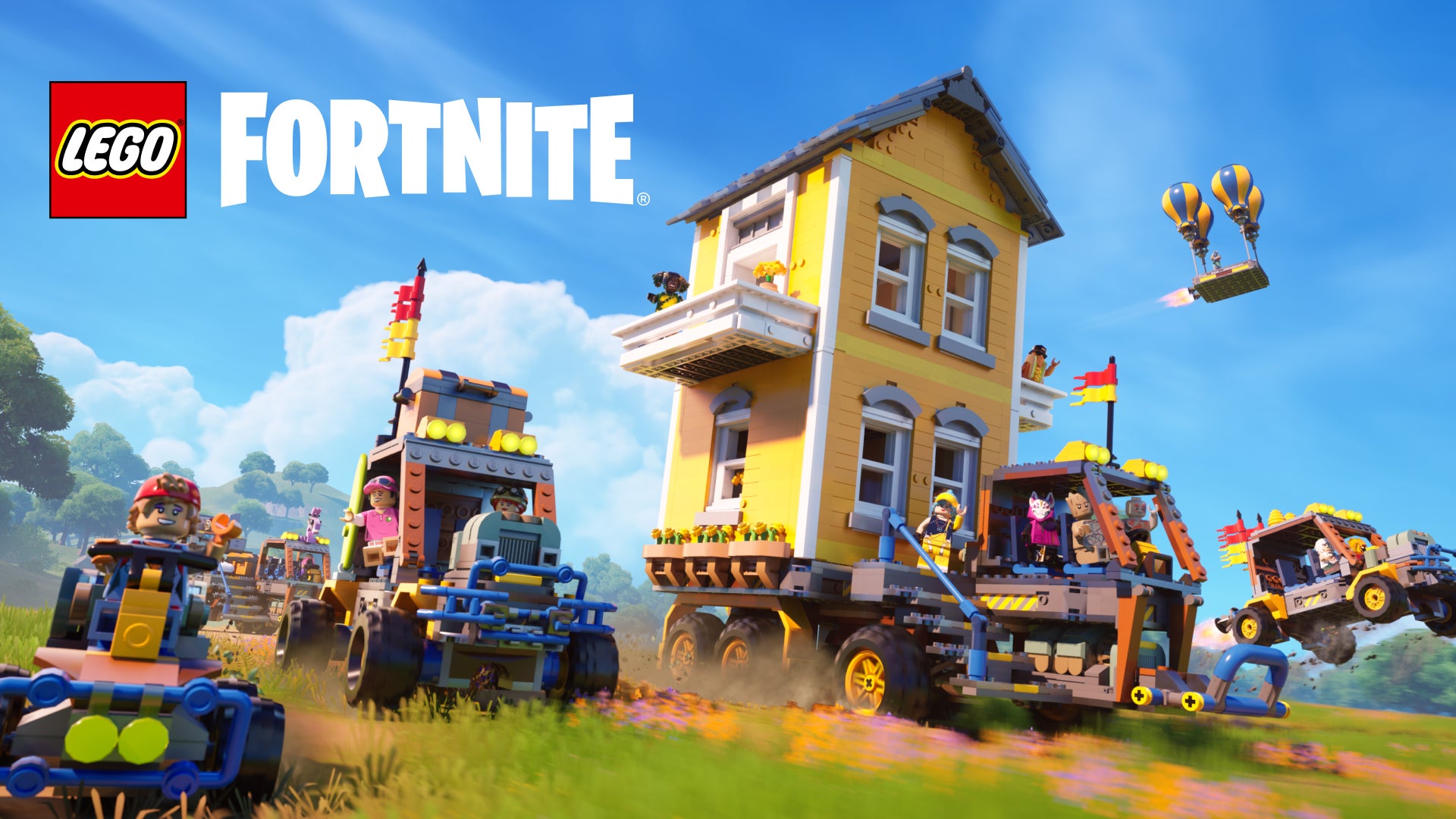 Lego Fortnite gets driveable, customisable vehicles in Mechanical Mayhem update