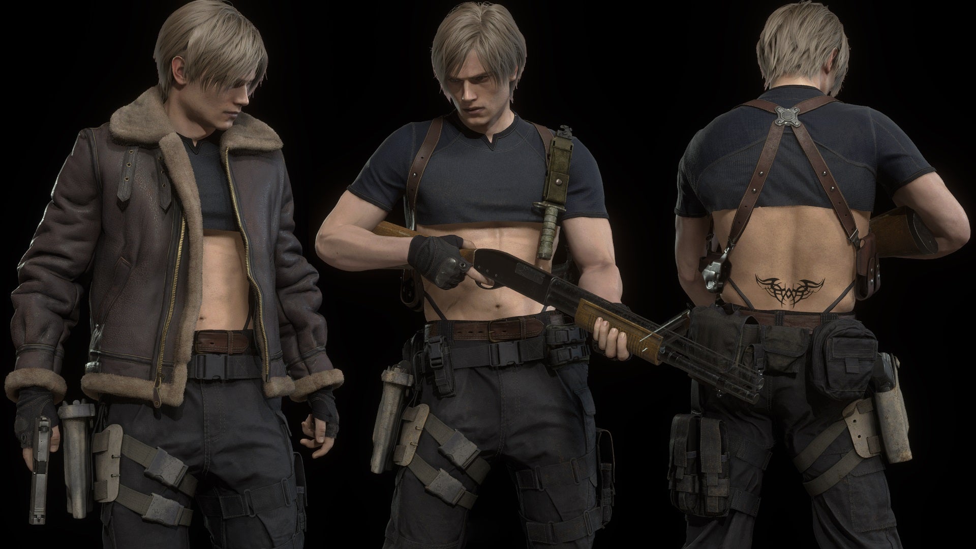 Resident Evil 4 Remake mods add Thomas The Tank Engine, tramp stamps and more