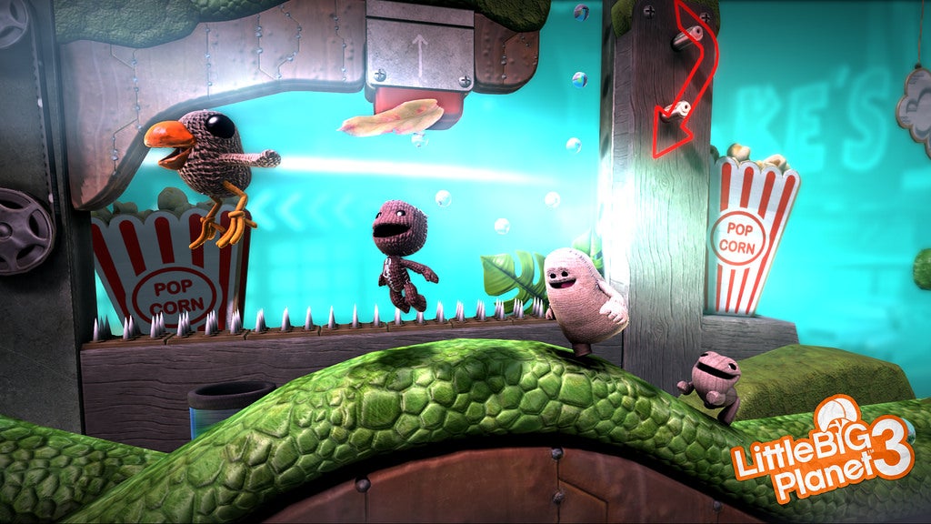 Poor Sackworm didn't make the cut in LittleBigPlanet 3
