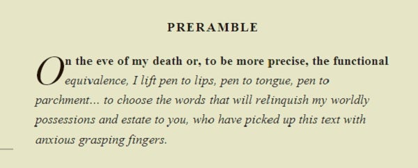 Typeface: 2012 Interactive Fiction Competition