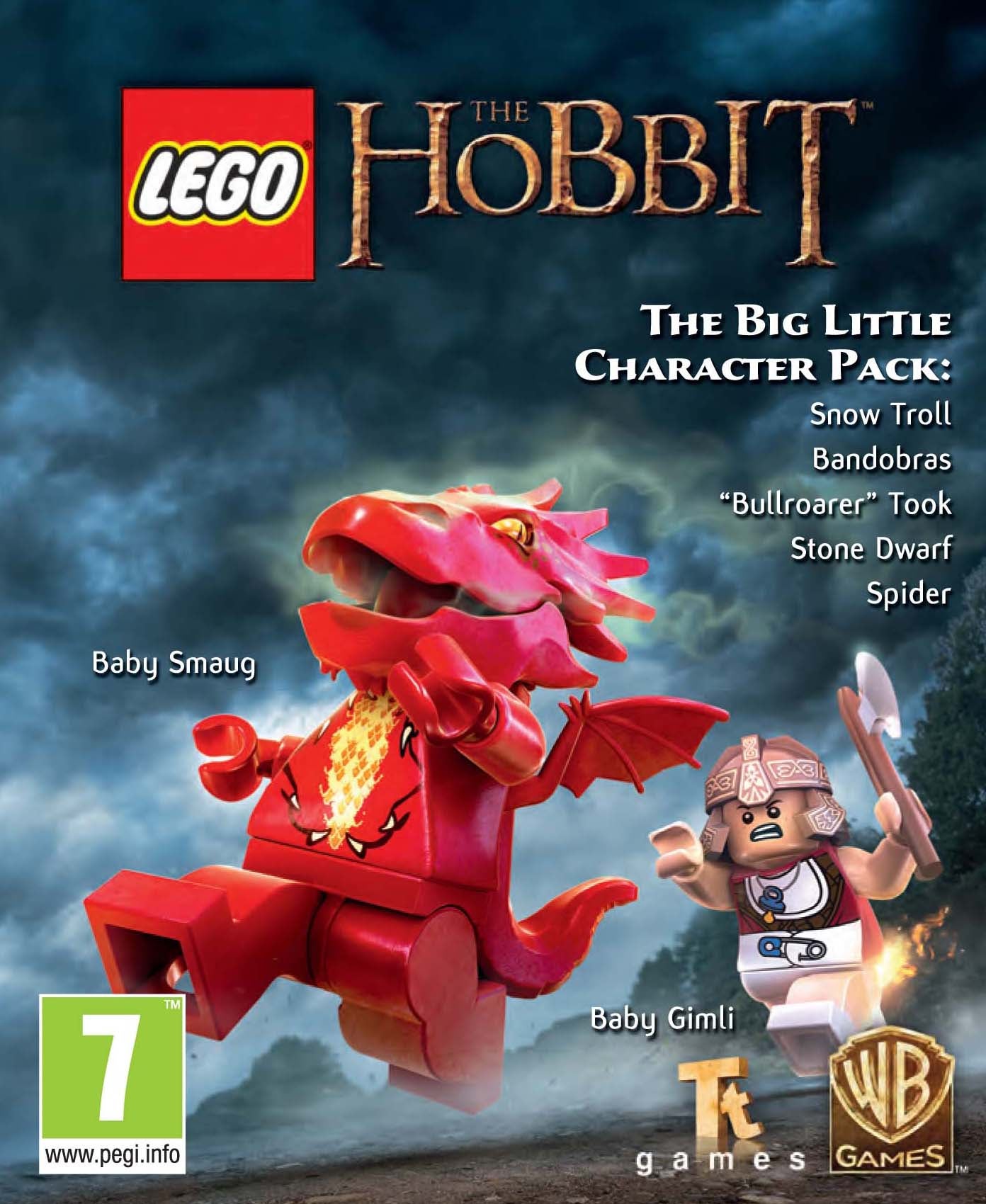 Strike terror into the hearts of your foes with Baby Smaug in LEGO The Hobbit