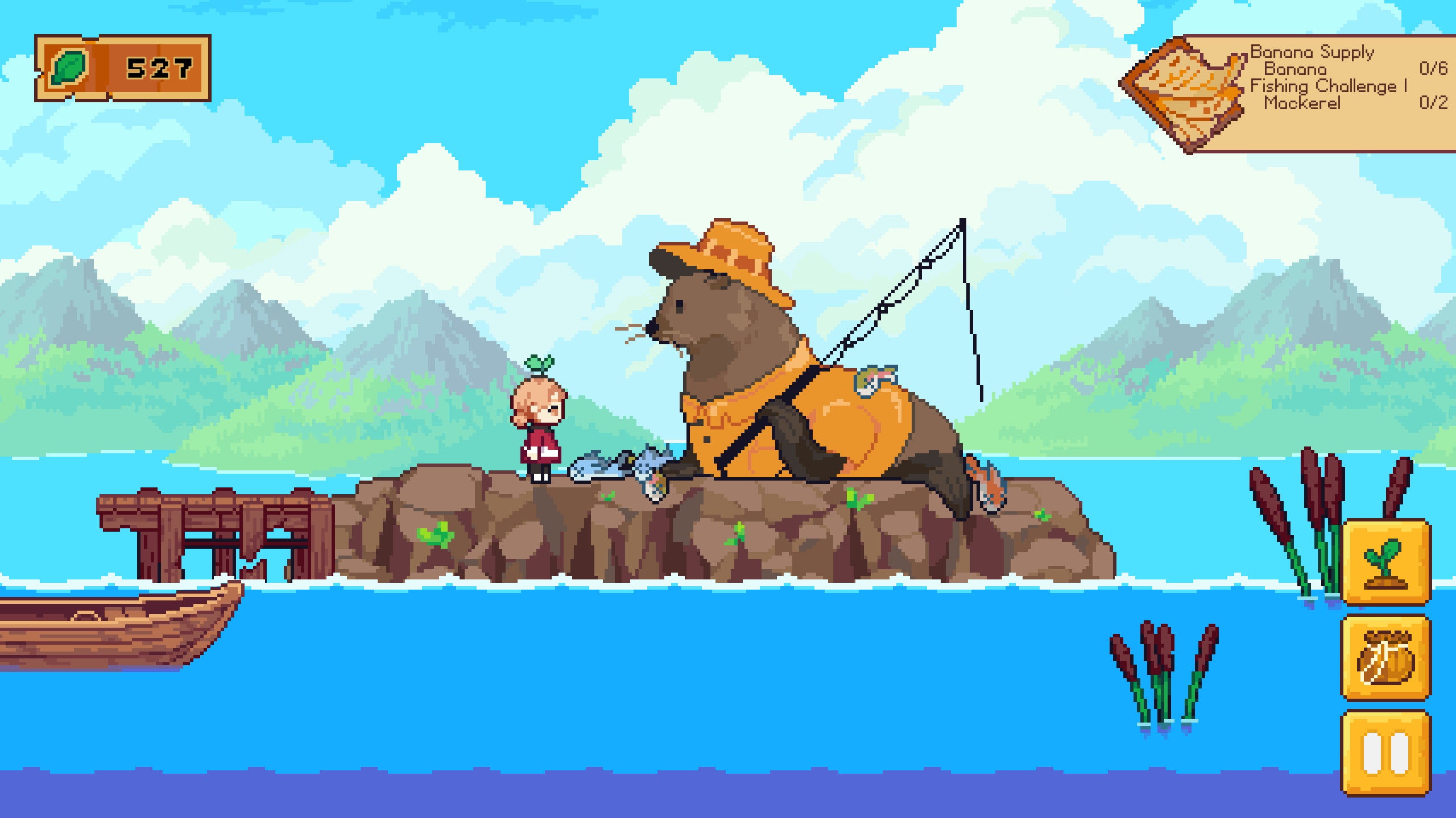 Adorable collecting game Luna's Fishing Garden has launched