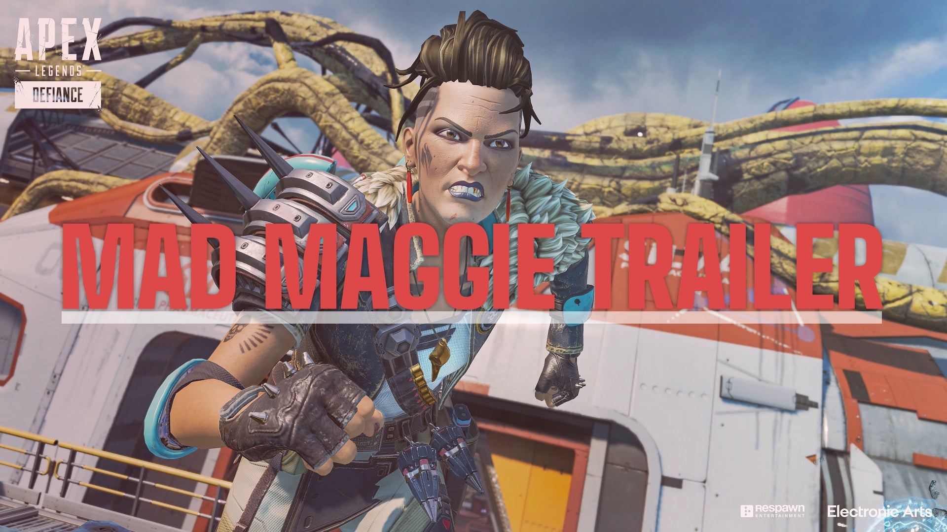 Apex Legends: Mad Maggie gameplay trailer has just gone live!