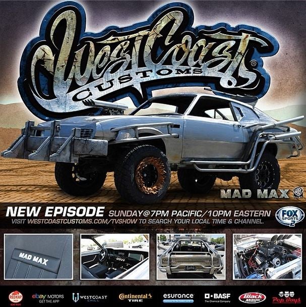 Mad Max car being re-made on next episode of West Coast Customs