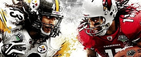 Madden NFL 10 cover athletes are Larry Fitzgerald and Troy Polamalu