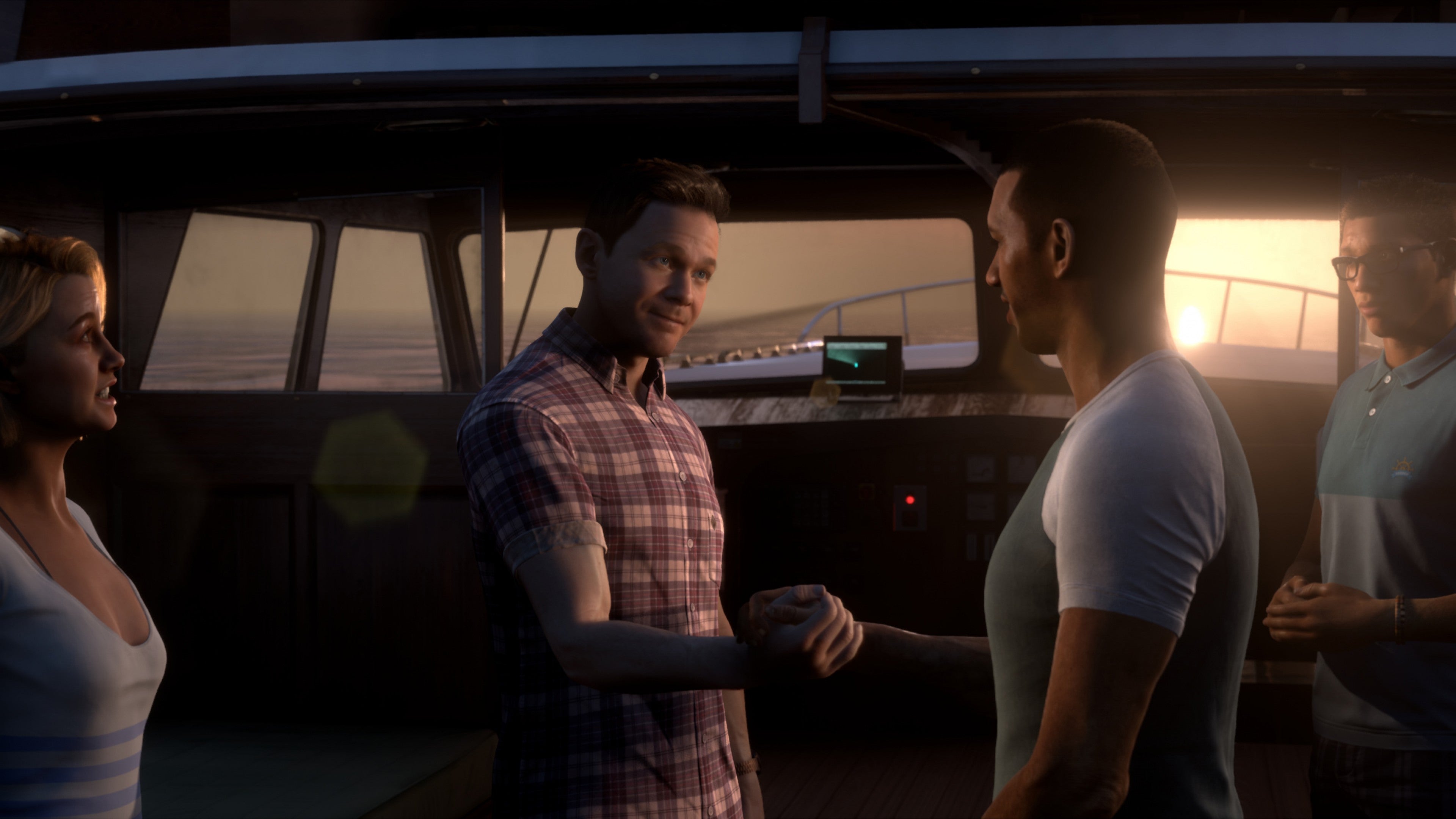 Man of Medan: The Curator’s Cut video shows a scene unfold from a different character's perspective