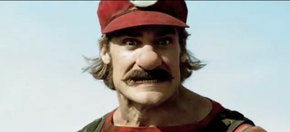 Mario dies in this surreal live-action Mercedes advert