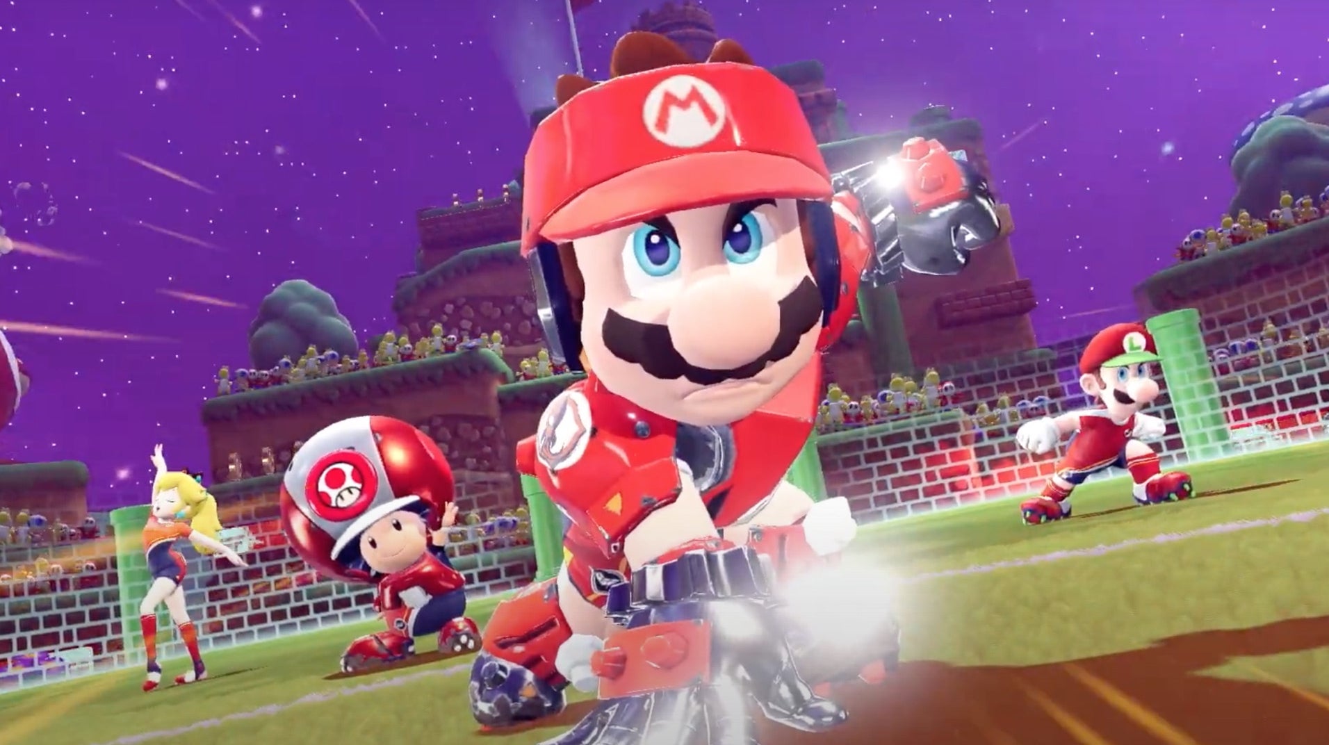 Mario Strikers is back in Battle League, coming to Switch this June