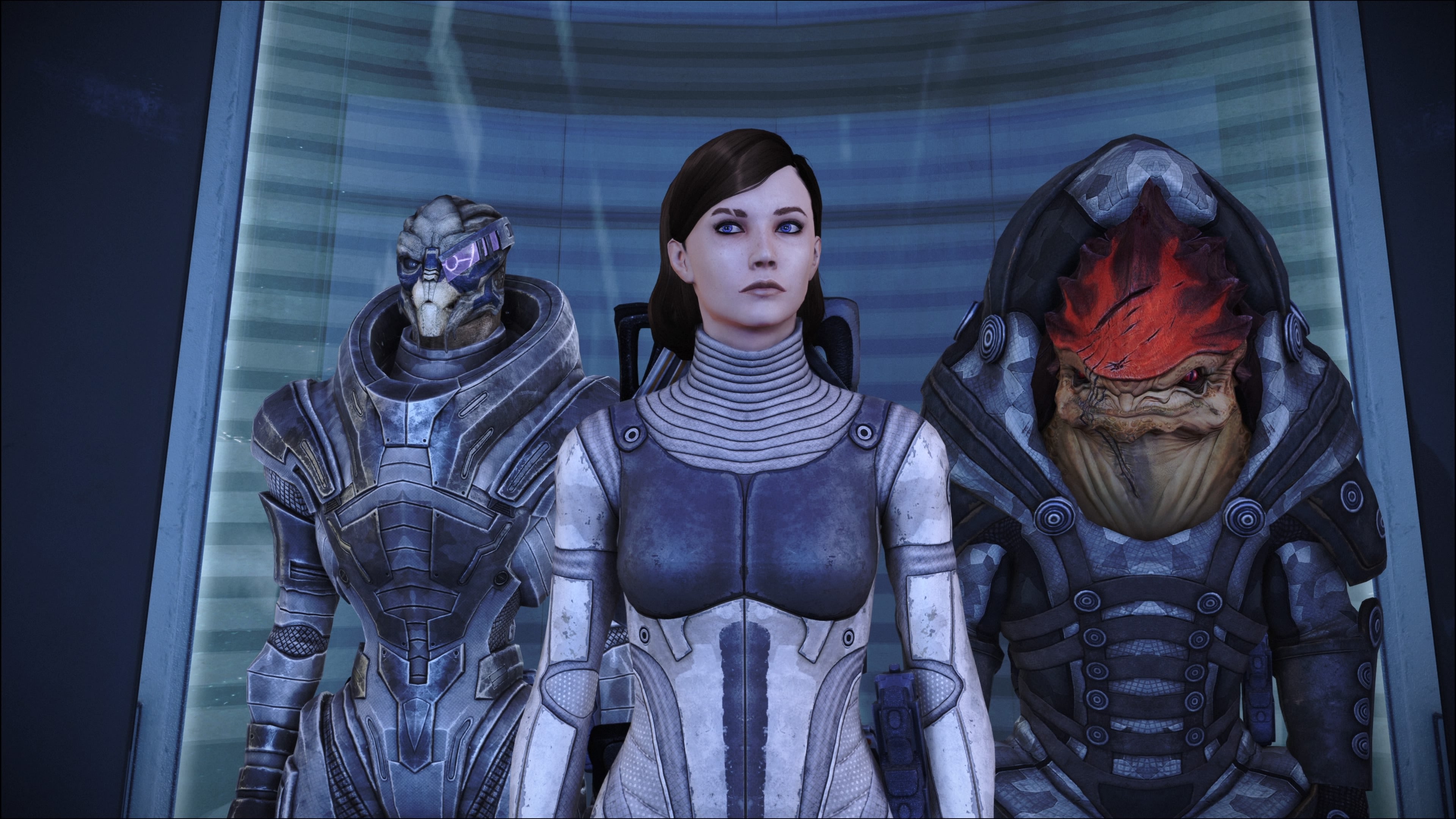 You can't make me make new decisions in Mass Effect, I'm boring