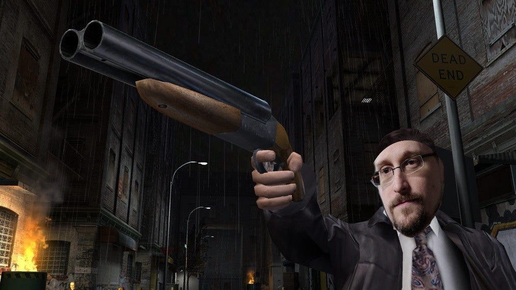 Editing Edward Snowden's "toothy little cockgoblin" Max Payne 2 review