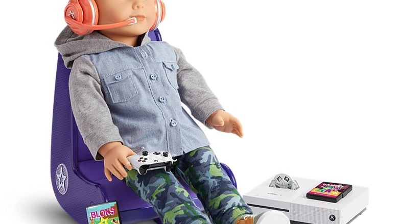 Meanwhile, in America, there's an official Xbox doll accessory set
