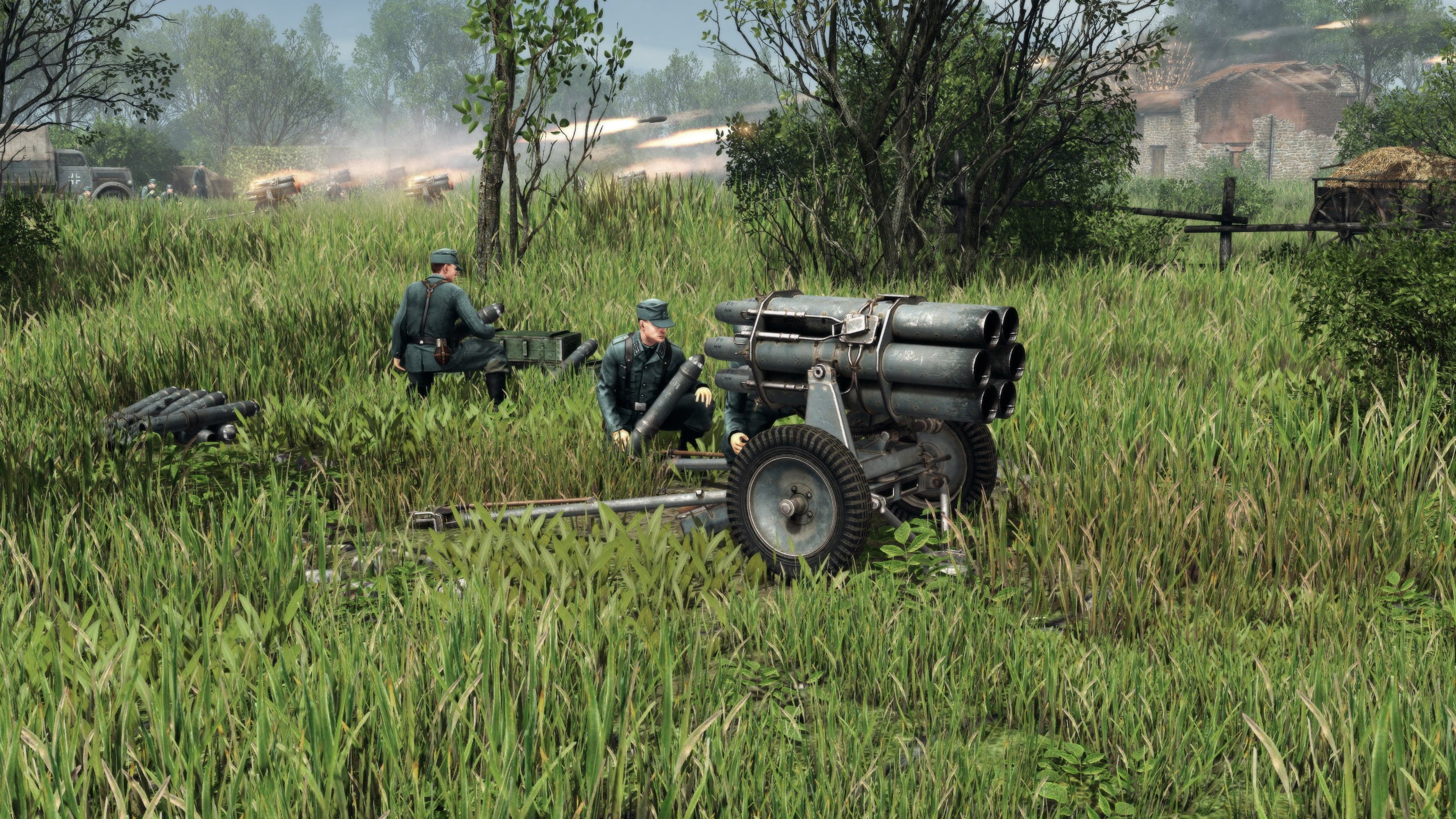 Men Of War 2's tactics are impressively complex, but still accessible to a war newbie