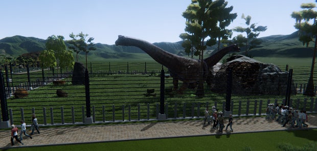 Mesozoica: dino park sim early access review