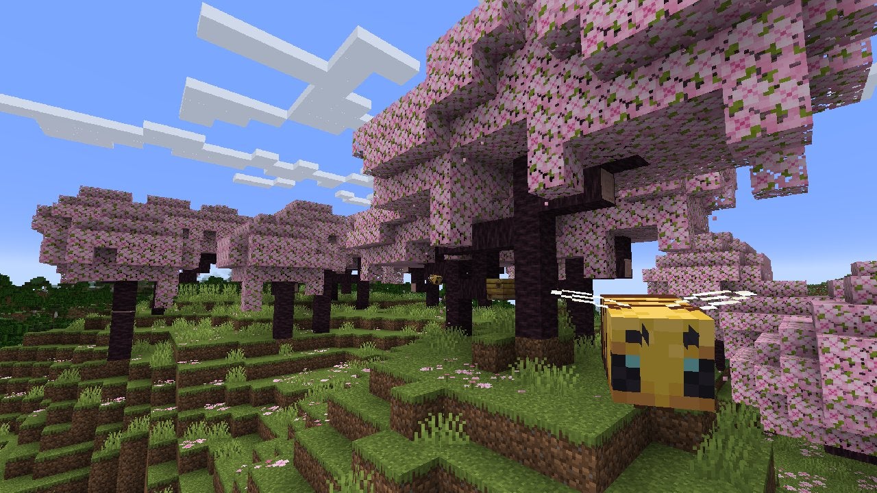Minecraft getting new cherry blossom biome in this year's big 1.20 update