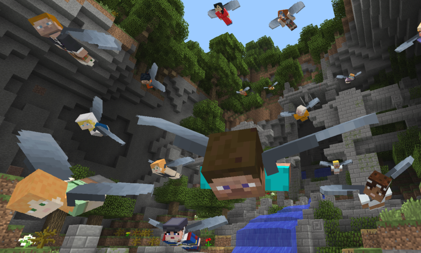 New Minecraft mini game lets you soar through the skies in tomorrow's update