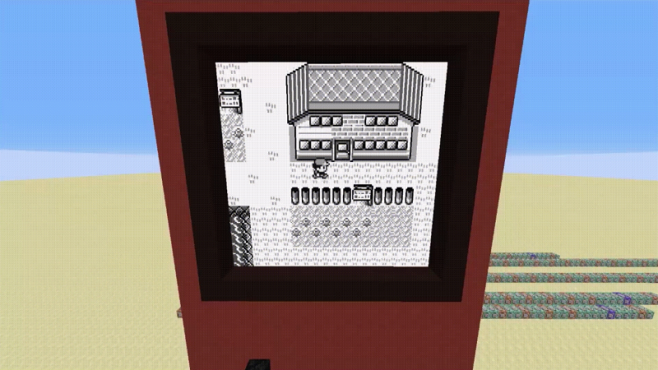 Pokémon Red is being recreated in Minecraft