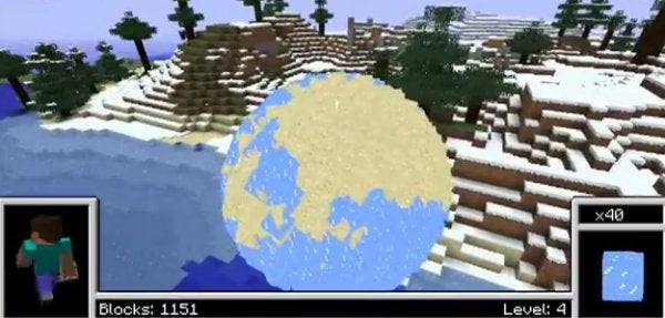 Look, A Splendid Katamari Minecraft Mod