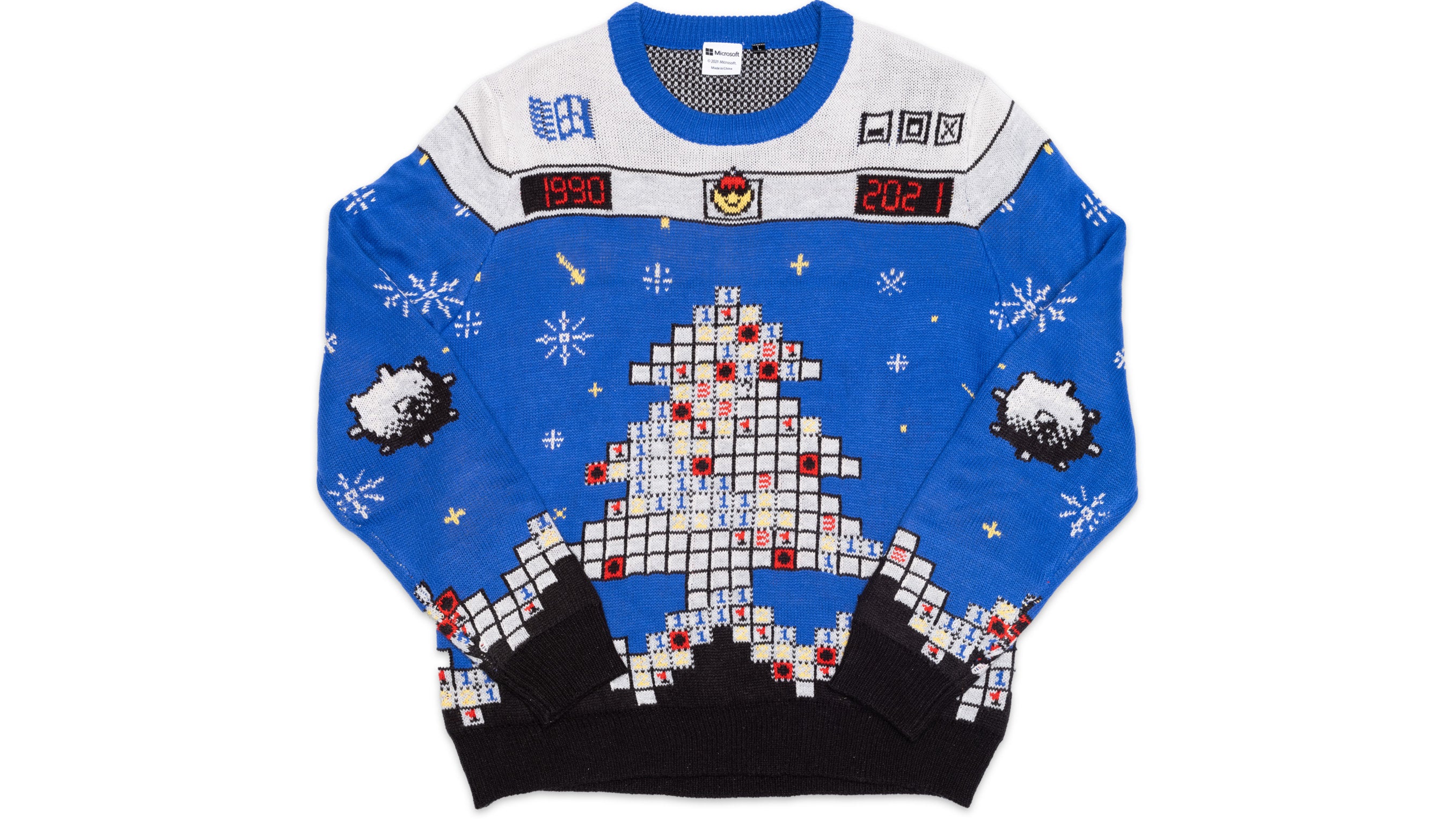 Microsoft selling Minesweeper ugly Christmas sweater
