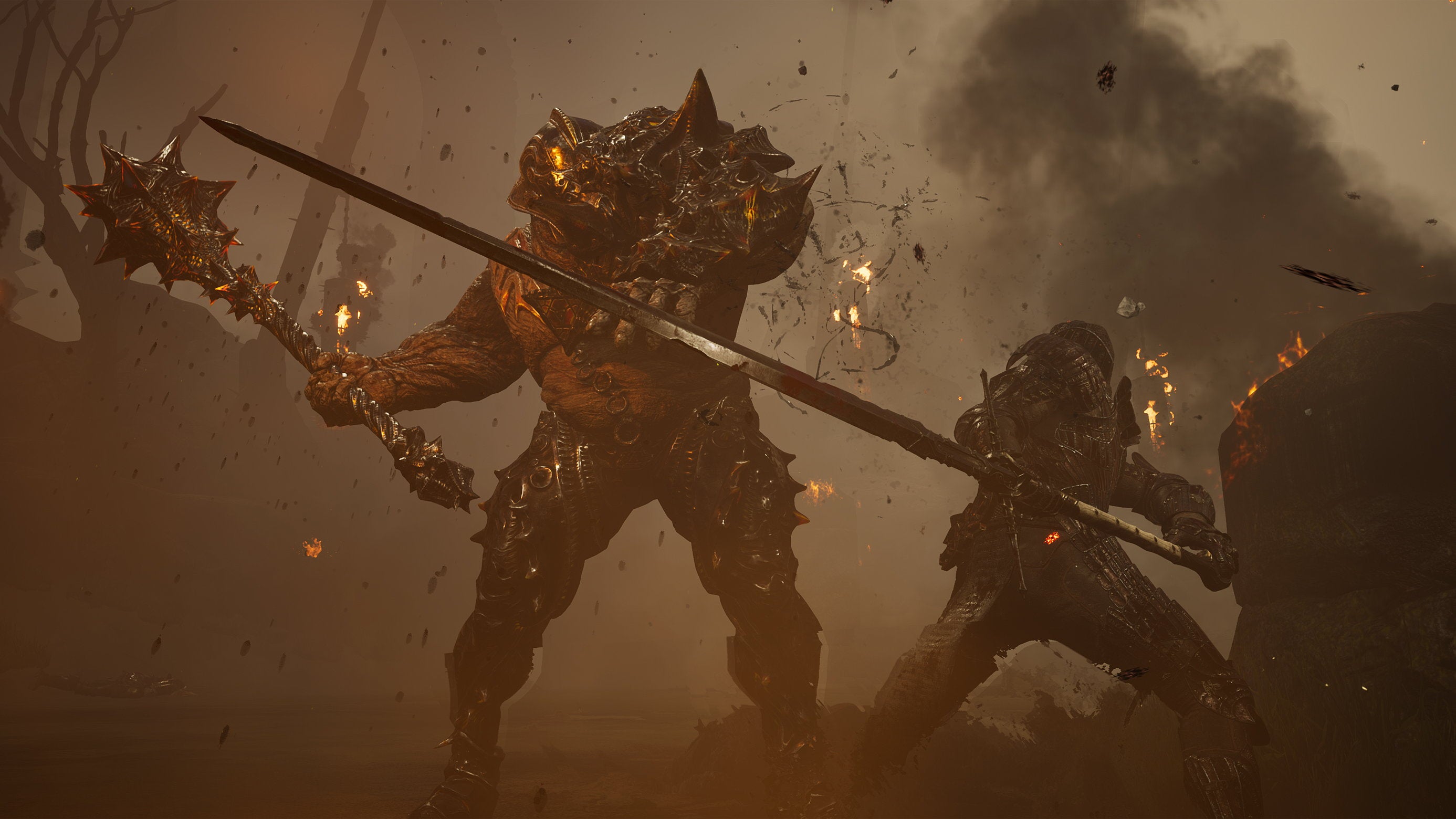 Mortal Shell shows off its Souls-inspired action