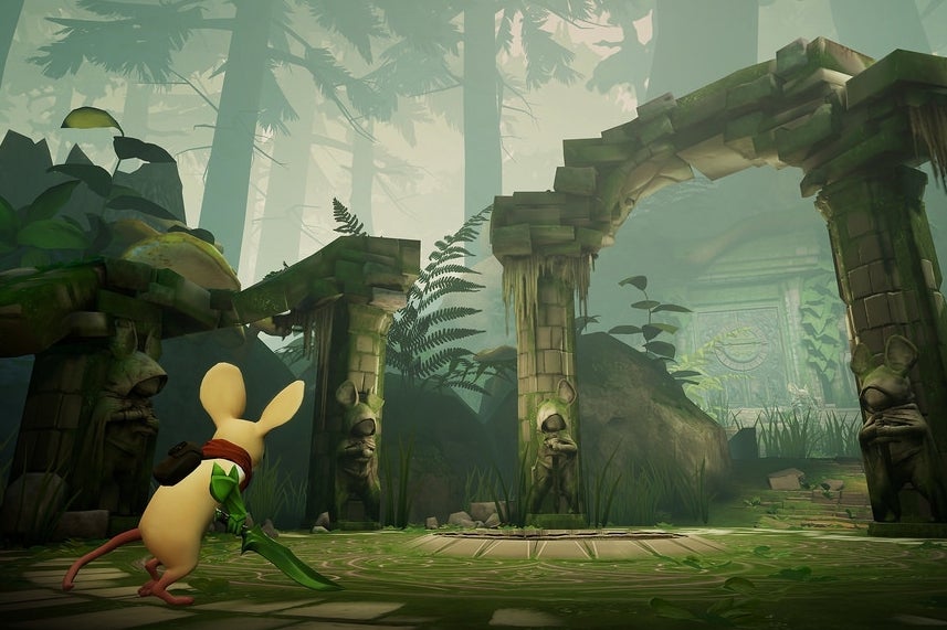 Here's more mousy gameplay from adorable PSVR platform puzzler Moss