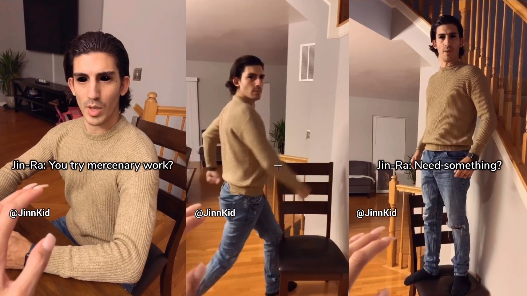 The guy mimicking Skyrim NPCs is actually pretty funny