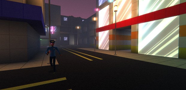 Cyberpunk First-Person Sneaker Neon Struct Released