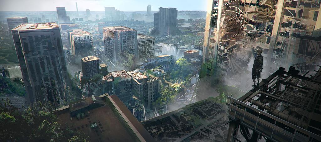Platinum Games shows off concept art for new NieR