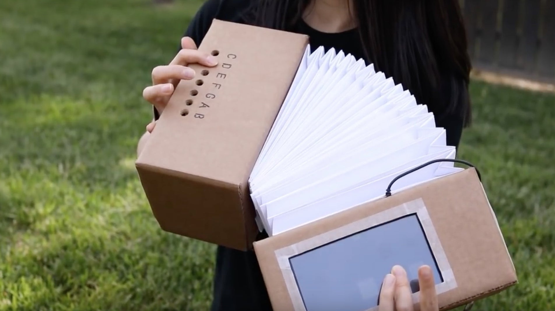 Nintendo's Labo contest winners include a solar-driven cardboard accordion