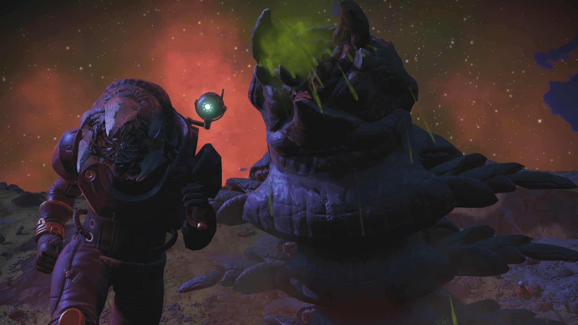 No Man's Sky's new update lets you ride on flying worms