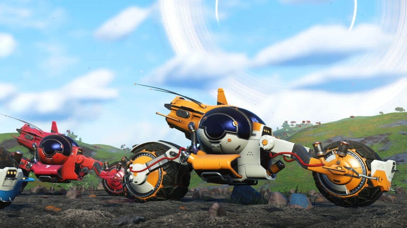 No Man's Sky now has motorbikes