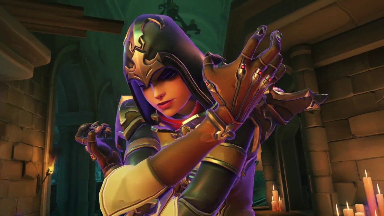 Check out the Demon Hunter Sombra skin in Overwatch for owners of the BlizzCon 2018 virtual ticket